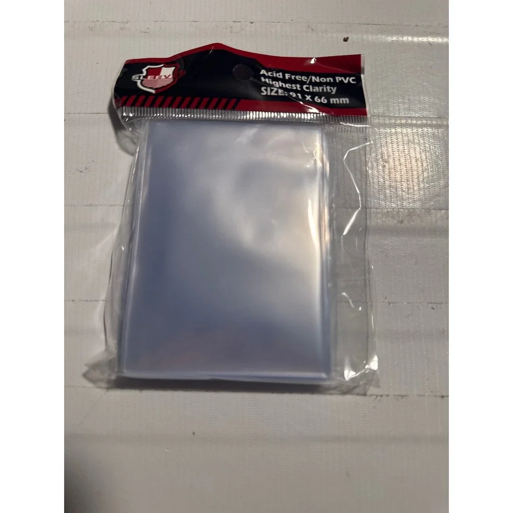 8 Bags of Sleeves Card Protectors &‎ 9-Pocket Pages Clear 91x66mm Acid Free